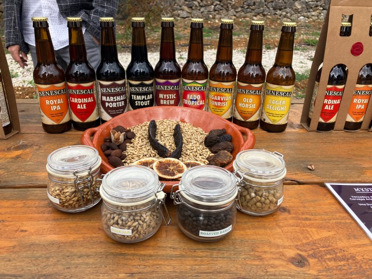 Beer tasting with Senescal