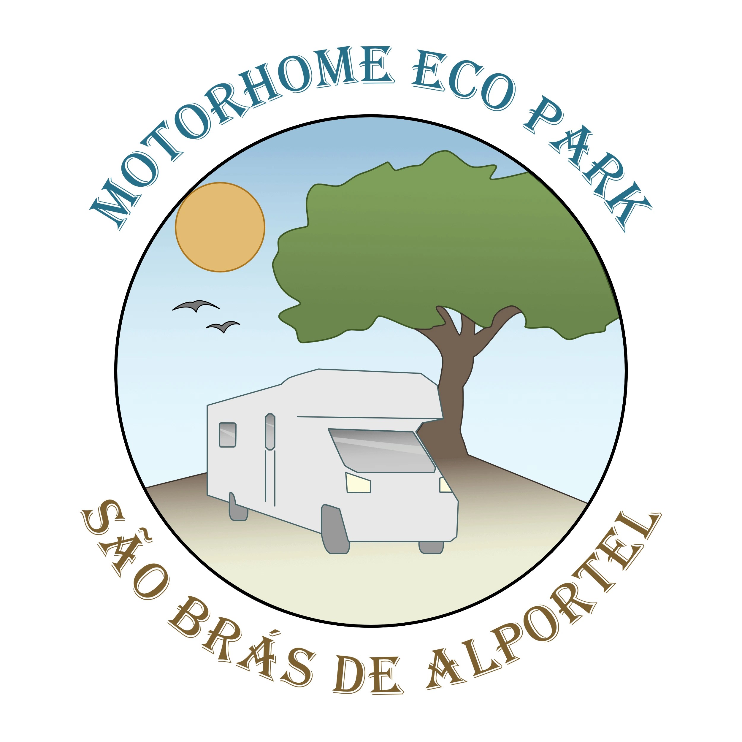 Logotipo do parque de autocaravanas Motorhome Ecopark